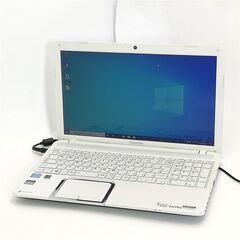新品高速SSD WiFi有 ノートパソコン 15.6型 TOSHIBA 東芝 T552/36HWJ 