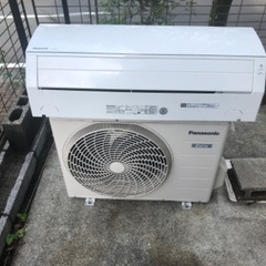 パナソニック 6畳用エアコン 2017年CSー22DFJ-W 1万8千円