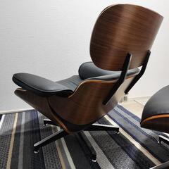 イームズラウンジチェア オットマン付き リプロダクト品 IKEAの 