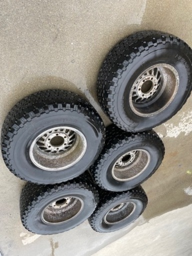 希少サイズ】ランクル 40系 アルミホイール 旧車 絶版 ワイド エンケイ 