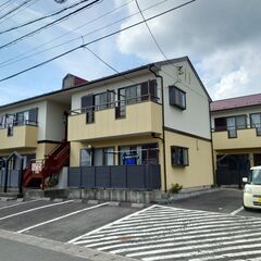 岐阜県岐阜市の賃貸アパートの外壁・屋根の塗装工事が完成！