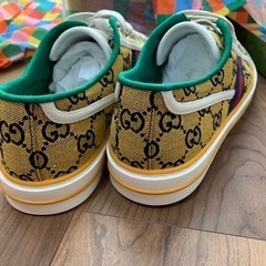 【最終値下げ】グッチテニス1977レーベルスニーカー250cm