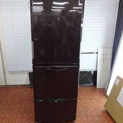 ID 051287 冷蔵庫 シャープ 3ドア 350L 2016年製 SJ-PW35B-T