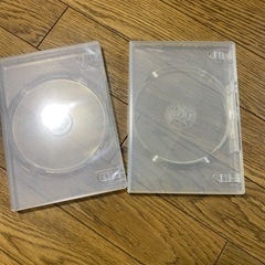 DVDケースクリア　１枚収納　２枚