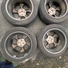 ホンダ純正16インチホイール。