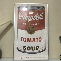 【値下げ】ウォーホル「キャンベルスープ」