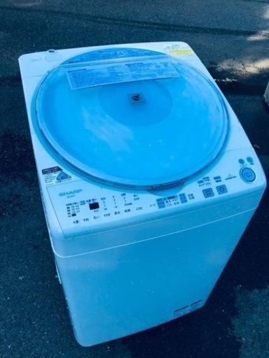 ①♦️EJ2279番SHARP電気洗濯乾燥機