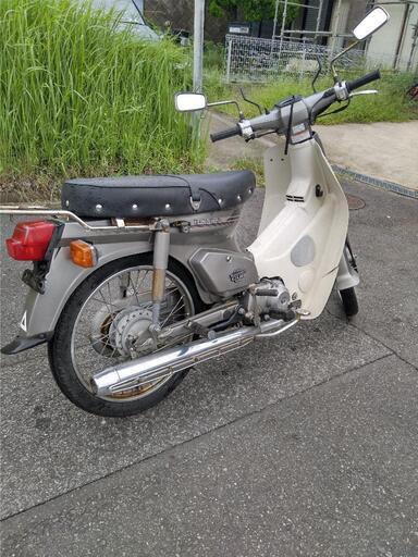 スーパーカブ90カスタム、ビッグドラム