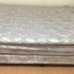 ⭐︎引き取りにきていただける方のみ　大塚家具ダブルベッド　ROY...