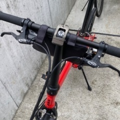 値下げ】ダホン スピードファルコ 赤色 本格折りたたみ自転車