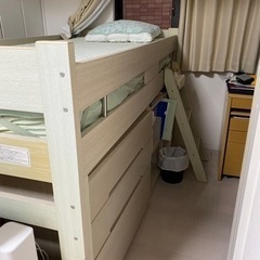 ⭐️決まりました⭐️収納付きシングルベッド