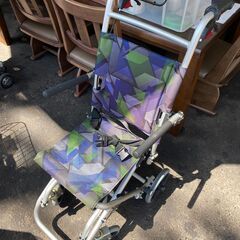 リサイクルショップどりーむ荒田店No.3411　簡易車椅子　折り...