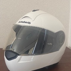 シューベルト製フルフェイスヘルメット C3(白)