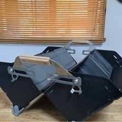 男前♪無骨！シンプル仕上げ♪シェルコンカスタム　スノーピーク　シェルフコンテナ25