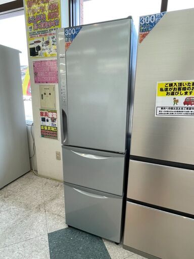 ✨HITACHI(日立) 315L冷蔵庫 定価￥129,800 R-K320FV 2015年 シルバー 真空チルド搭載!!✨