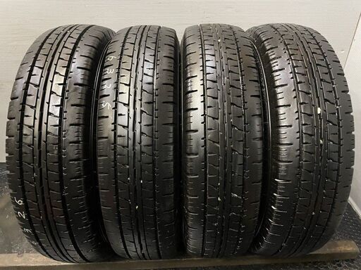 DUNLOP ENASAVE VAN01 195/80R15 107/105L LT 15インチ 夏タイヤ 4本 2020～21年製 バリ溝 ハイエース等　(TD789)クレジットカード QRコード決済可能