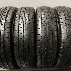 DUNLOP ENASAVE VAN01 195/80R15 107/105L LT 15インチ 夏タイヤ 4本 2020～21年製 バリ溝 ハイエース等　(TD789)クレジットカード QRコード決済可能