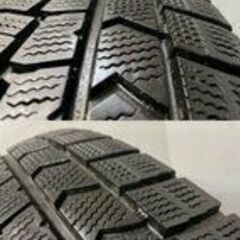 【DUNLOP WM02 205/60R16】スタッドレス【Weds JOKER 16インチ 6.5J5HPCD114.3+53】ノア ステップワゴン ヴォクシー等　(TD790) クレジットカード QRコード決済可能