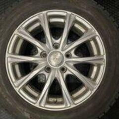 【DUNLOP WM02 205/60R16】スタッドレス【Weds JOKER 16インチ 6.5J5HPCD114.3+53】ノア ステップワゴン ヴォクシー等　(TD790) クレジットカード QRコード決済可能