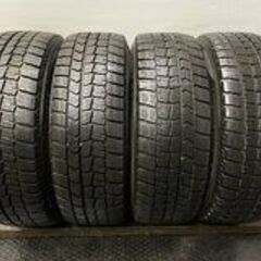 【DUNLOP WM02 205/60R16】スタッドレス【Weds JOKER 16インチ 6.5J5HPCD114.3+53】ノア ステップワゴン ヴォクシー等　(TD790) クレジットカード QRコード決済可能