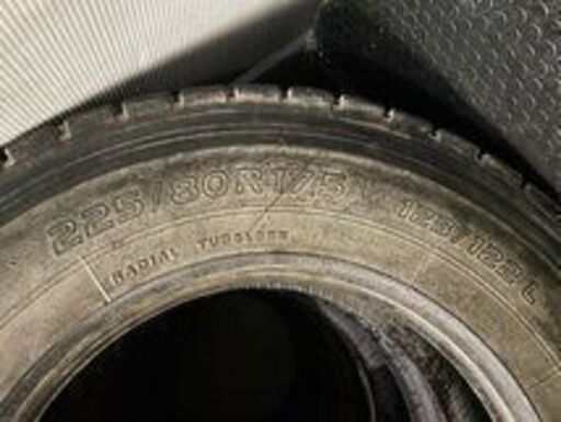 タイヤ、ホイール 札幌発 引取OK TOYO M319 225/80R17.5 123/122L 17.5 