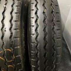 札幌発 引取OK DUNLOP SP 524TS 225/80R17.5 123/122L 17.5インチ トラックタイヤ 夏タイヤ 6本 4t ファイター等　(TU197)クレジットカード QRコード決済可能