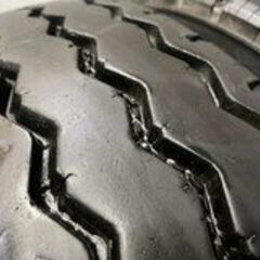 札幌発 引取OK DUNLOP SP 524TS 225/80R17.5 123/122L 17.5インチ トラックタイヤ 夏タイヤ 6本 4t ファイター等　(TU197)クレジットカード QRコード決済可能