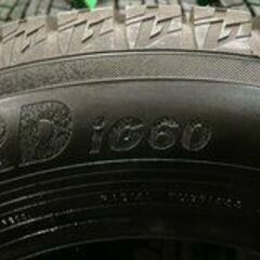 走行短め YOKOHAMA ice GUARD iG60 165/70R14 14インチ スタッドレス 4本 2021年製 ヴィッツ マーチ パッソ ベルタ等　(MTB255)クレジットカード QRコード決済可能