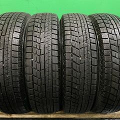 走行短め YOKOHAMA ice GUARD iG60 165/70R14 14インチ スタッドレス 4本 2021年製 ヴィッツ マーチ パッソ ベルタ等　(MTB255)クレジットカード QRコード決済可能