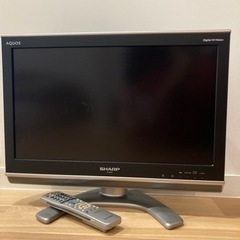 液晶テレビ SHARP/2008年製/20V型
