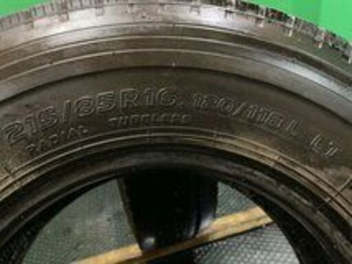 TOYO DELVEX M134 215/85R16 120/118L LT 16インチ ライトトラック用 スタッドレス 2本 エルフ キャンター等  (MTF223)クレジットカード QRコード決済可能 - タイヤ、ホイール