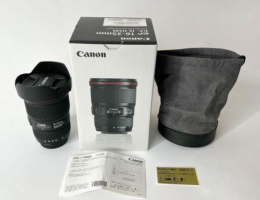 「値下げ」ef 16-35mm F4 超美品