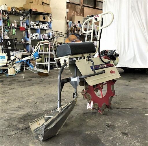 【SOLD OUT】【引き取り限定】 三重県津市 整備済み オータケ 乗用 ミゾキリ のるたん NT-2 溝切り【農機具でっく】【三重】【その他】 SOLD OUT】【引き取り限定】 三重県津市 整備済み オータケ 乗用
