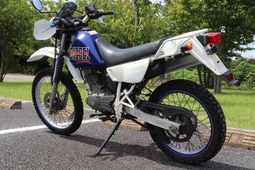 ジェベル200 SH42A ドラレコ ラフ&ロードサイレンサー 機関良好 動画有 24,179Km