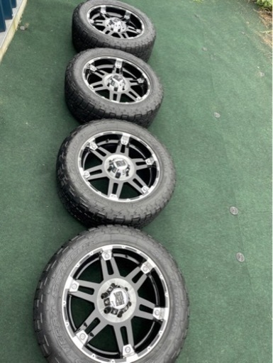 20インチタイヤ付き　275/55/20XDホイール　8.5J ランクル、プラド、ハイラックス