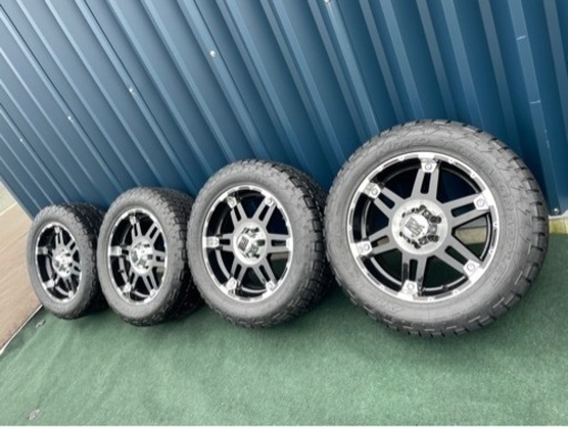 20インチタイヤ付き　275/55/20XDホイール　8.5J ランクル、プラド、ハイラックス