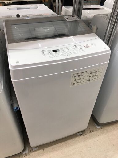 高年式ＮITORI ニトリ 2021年製 6kg全自動洗濯機トルネ WH NTR60 4568