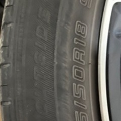 タイヤ、ホイール4本セット　純正　トヨタ　エスティマ　50系