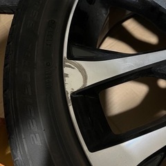 タイヤ、ホイール4本セット　純正　トヨタ　エスティマ　50系