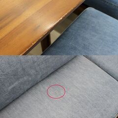 unico/ウニコ SWELLA(スウェラ) ダイニングセット テーブル/ダイニングソファ/ベンチ  デニム地