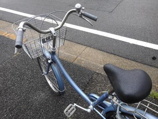 中古自転車2187 前後タイヤ新品！ 22インチ ギヤなし ダイナモ