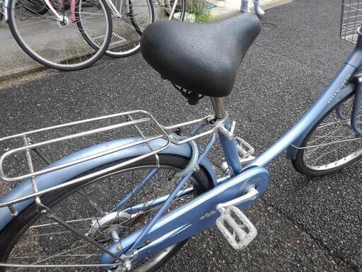 中古自転車2187 前後タイヤ新品！ 22インチ ギヤなし ダイナモ