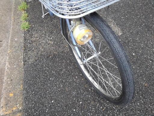 中古自転車1985 前後タイヤ新品！ パナソニック 22インチ ギヤ