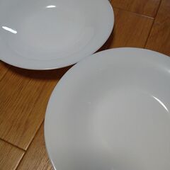 白い　中皿　２枚組【終了】
