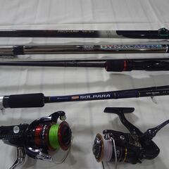 釣り道具　ロッド、リール、その他セット
