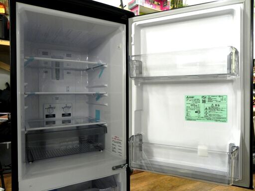 MITSUBISHI Keyword 2ドア冷蔵庫 146L 2020年 MR-P15EF-KK ブラック