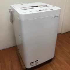 シャープ 全自動洗濯機 4.5kg ES-GA4B H30-10