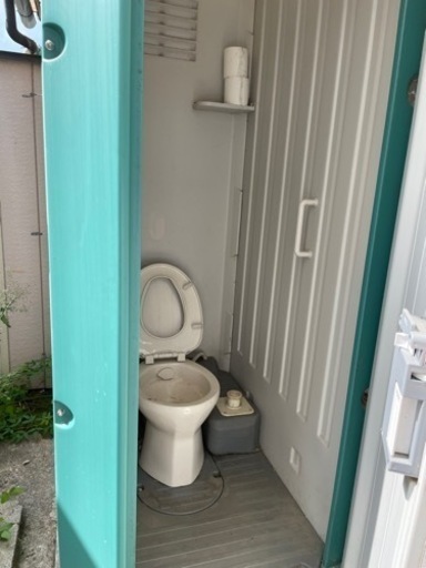 洋式仮設トイレ