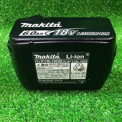マキタ BL1860B バッテリー 4回 本体のみ【市川行徳店】【店頭取引限定