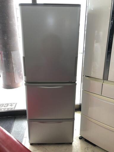 日本最大級 Sharp シャープ 冷蔵庫 SJ-WA35Y-S 「2014年製」 350L 冷蔵庫